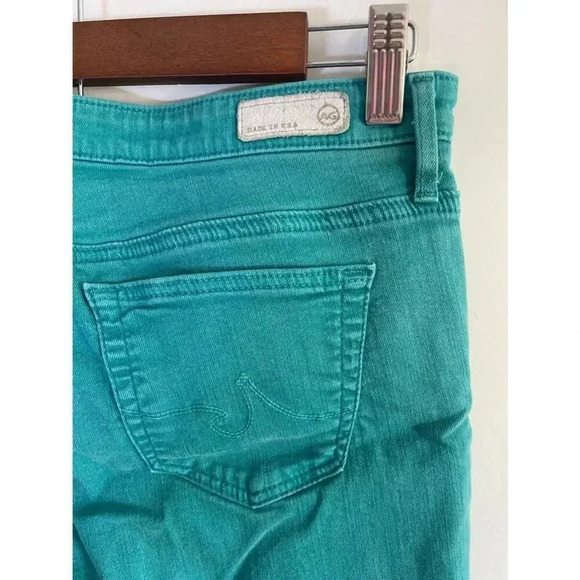 AG Adriano Goldschmied Women's The Legging Super Skinny Jeans 29R Teal 0293 - Picture 7 of 15